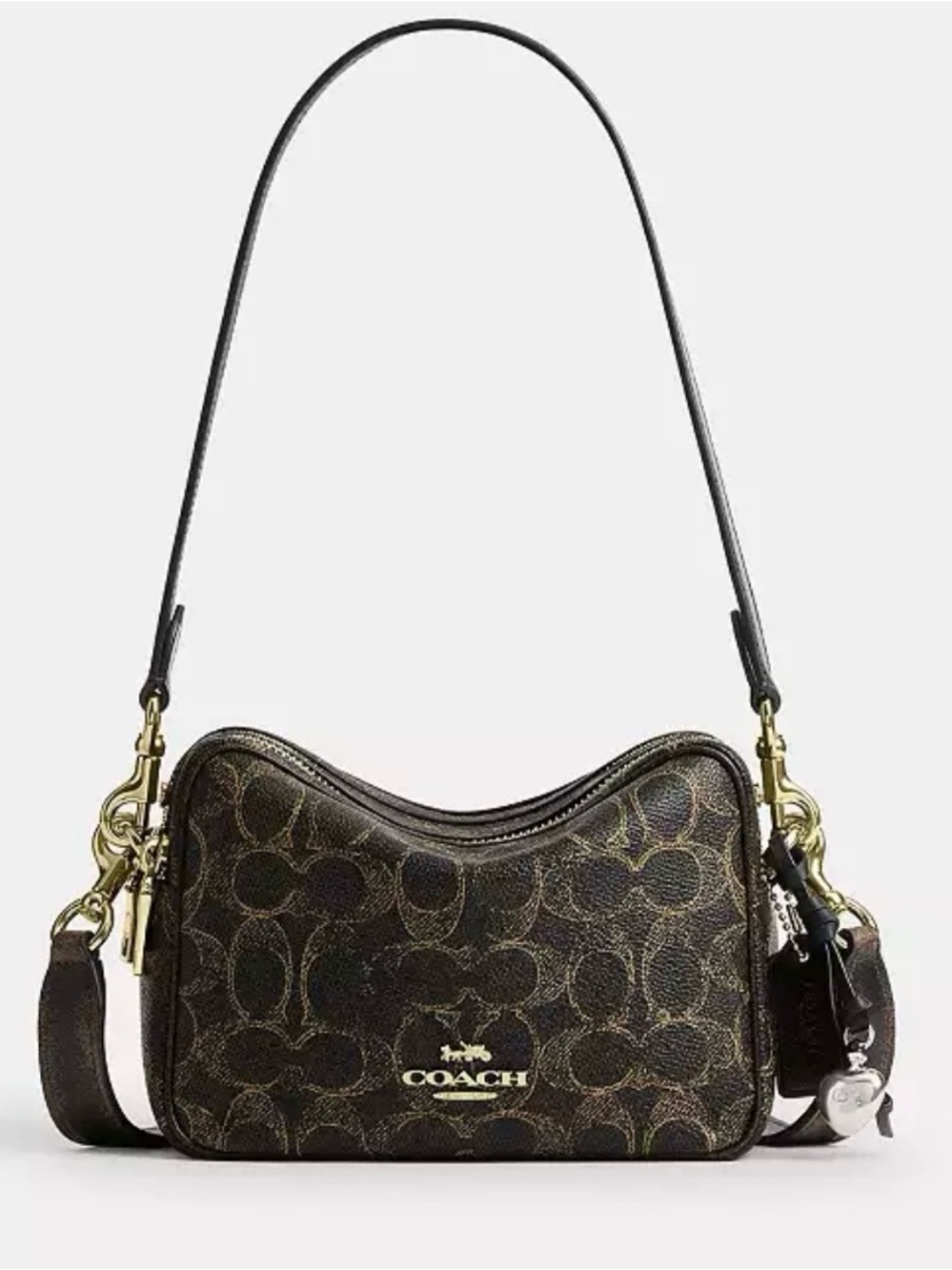 Coach Mini Carey Crossbody Bag in Loved Signature Canvas